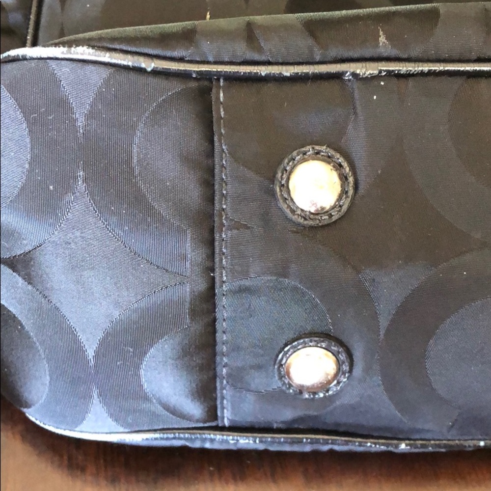 Authentic Coach Diaper Bag 🖤💙 - Picture 11 of 16